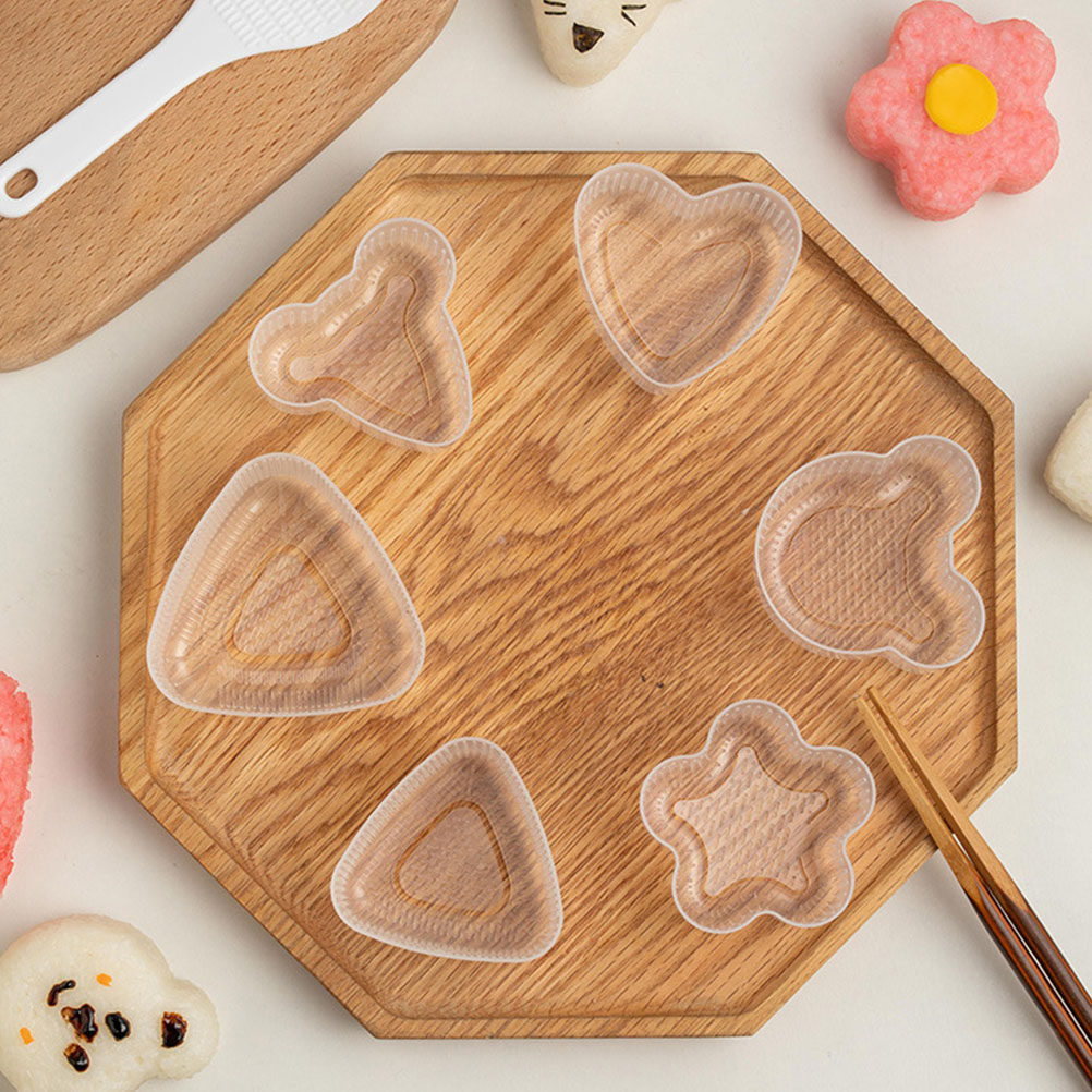 Seaweed Snack - 1Set Creative Onigiri Making Molds Set