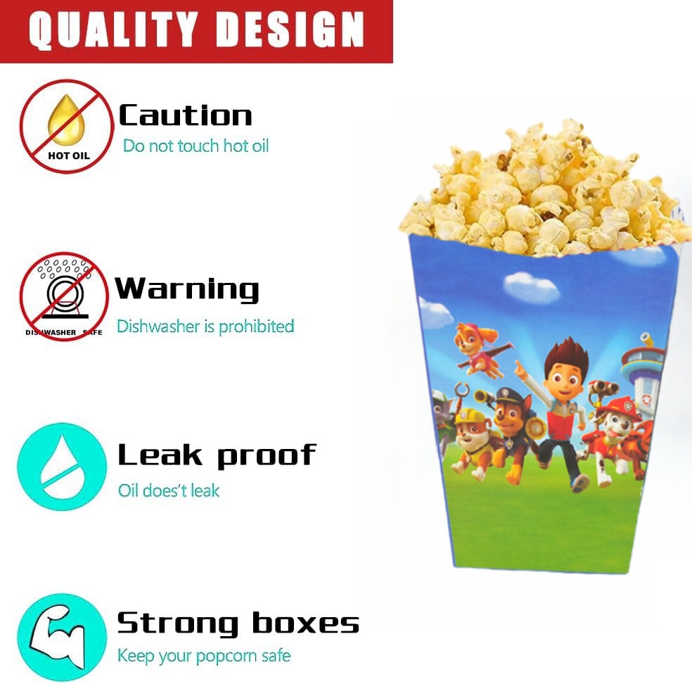 Skye Paw Patrol Popcorn Box Bi - Popcorn 评论和价格