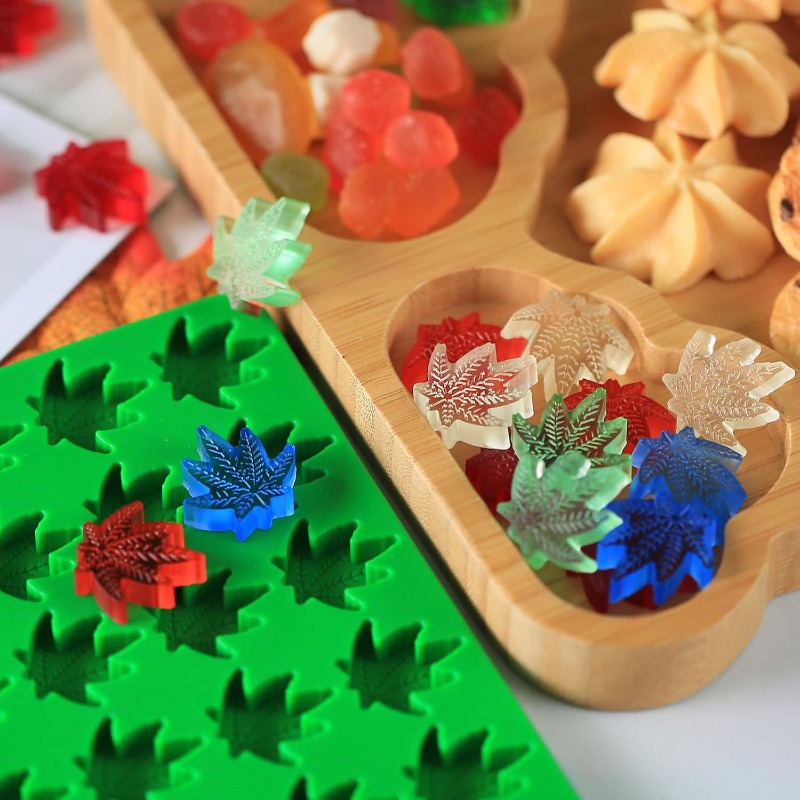 Marijuana Cannabis Hemp Leaf S - Gummy Candy 评论和价格