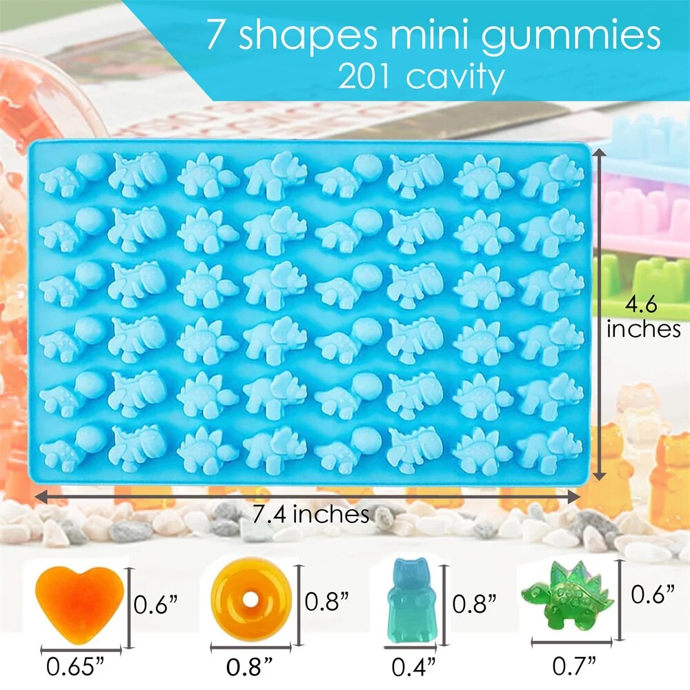 Gummy Bear Molds Silicone Mini - Gummy Candy 评论和价格