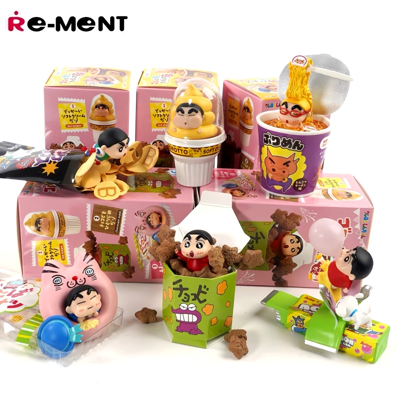 In Stock Re-ment Crayon Shin c - Chocolate Snack 评论和价格