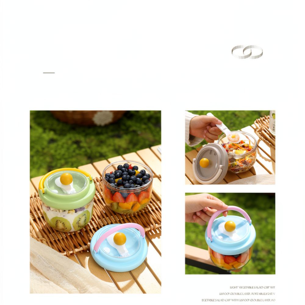 Ins Style Portable Salad Conta - Healthy Snacks Food 评论和价格