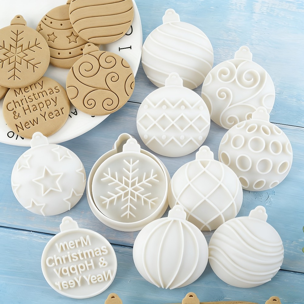 11Pcs Christmas Ornament Cooki - Cookies Pack 评论和价格