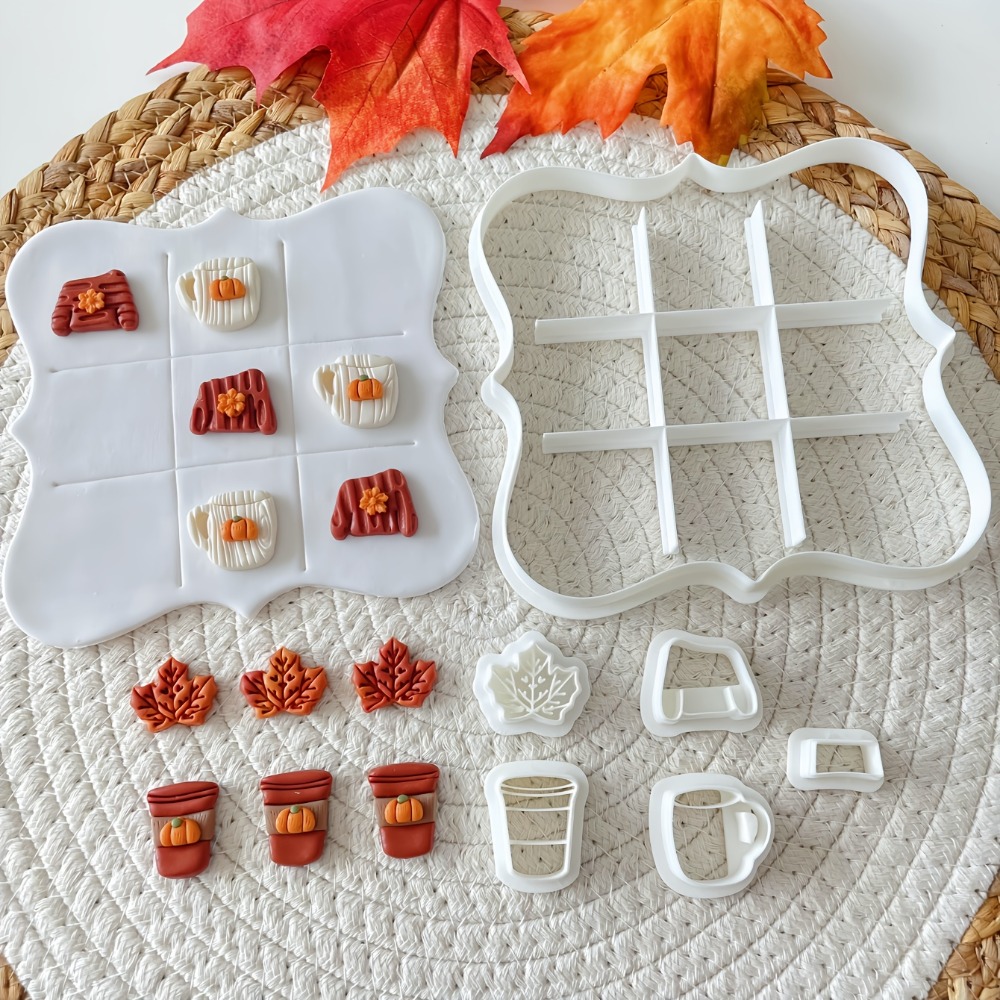 7Pcs Autumn Tic-Tac-Toe Cookie - Cookies Pack 评论和价格