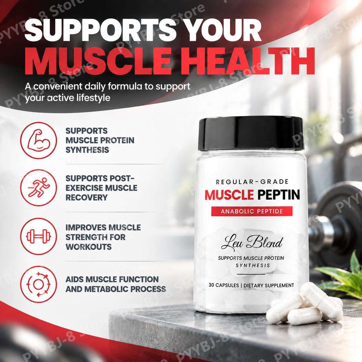 Muscle Peptin Leu Blend Capsul - Protein Bar 评论和价格